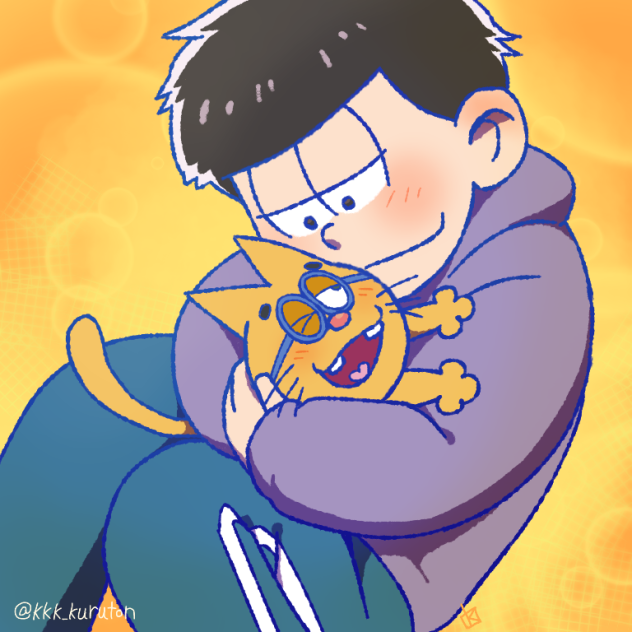 一松とエスパーニャンコ - ibisPaint