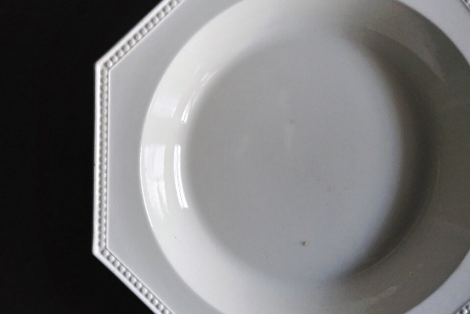 クレイユモントロー クレイユエモントロー オクトゴナル 深大皿