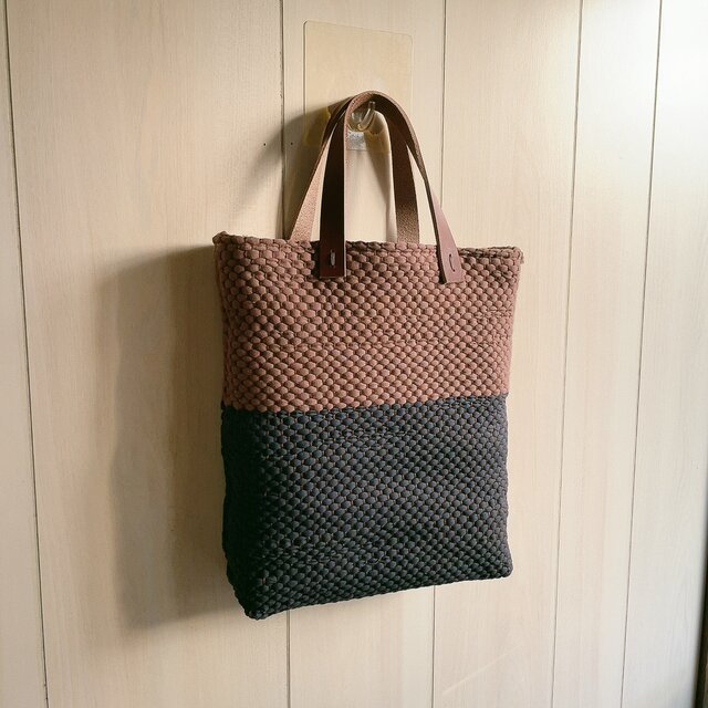 裂き織りbag | iichi 日々の暮らしを心地よくするハンドメイドや