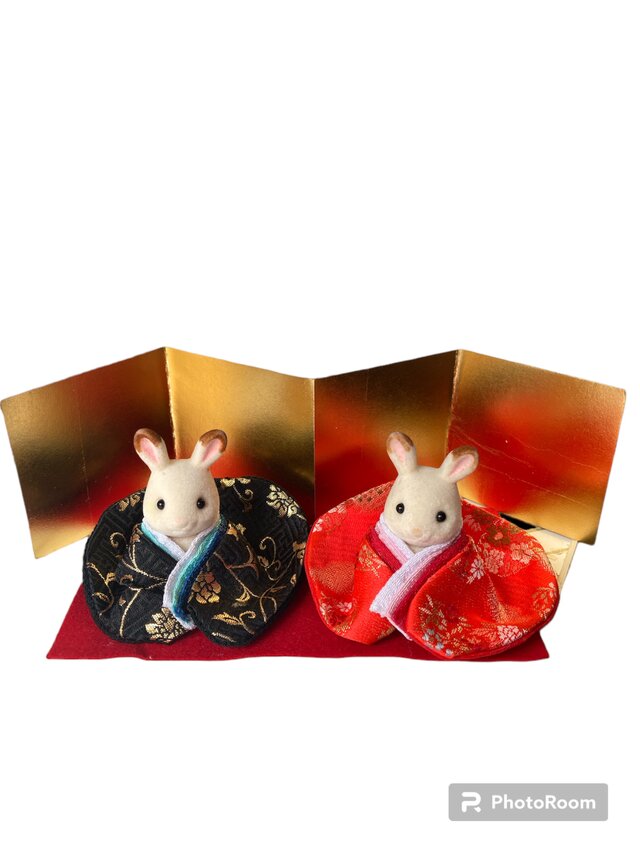 シルバニア 雛人形 | iichi 日々の暮らしを心地よくするハンドメイドや