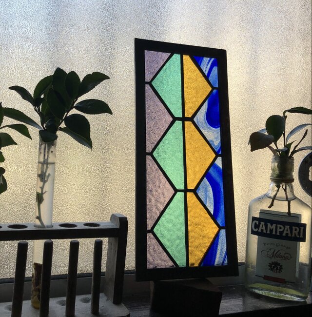 ステンドグラスパネル | iichi 日々の暮らしを心地よくする