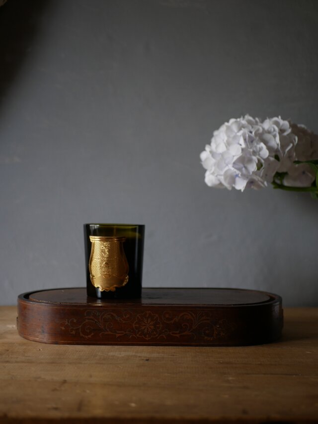 木製の台座 グローブドマリエ フランスアンティーク デコレーション