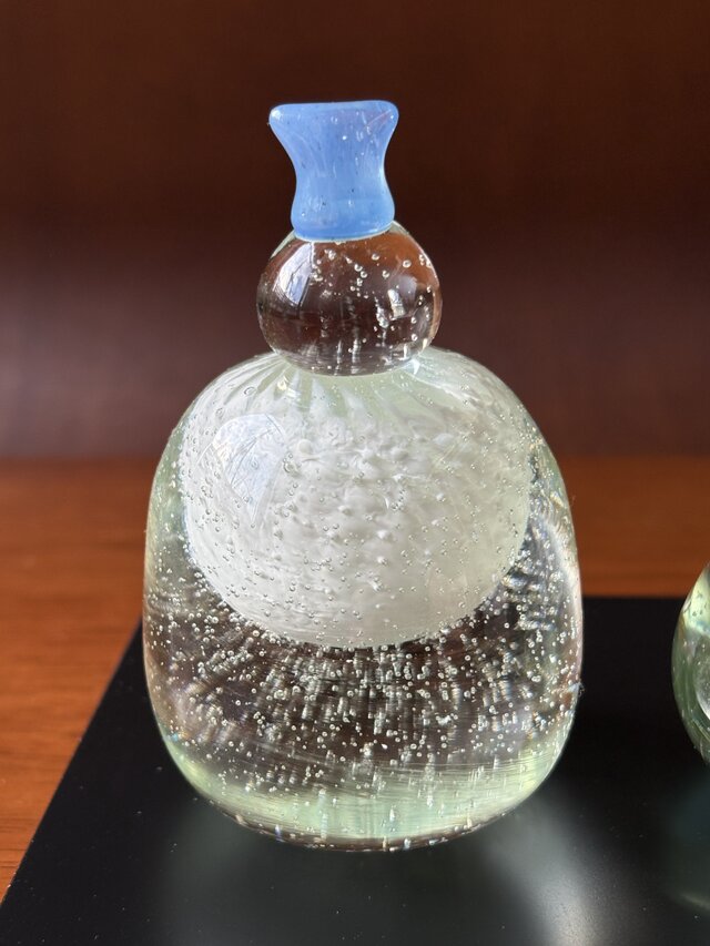 ガラスのお雛様 白珠(桃の節句) 雛人形おひなさま （大） | iichi 日々