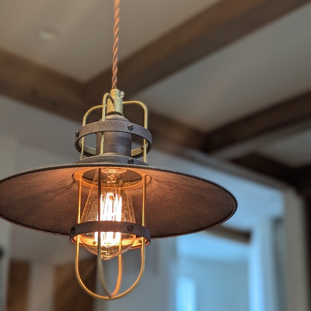 インダストリアルヴィンテージペンダントライト【受注生産】 | iichi