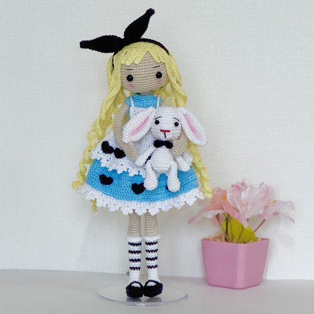 あみぐるみ・アリスちゃん♡着せ替え お人形さん | iichi 日々の暮らし