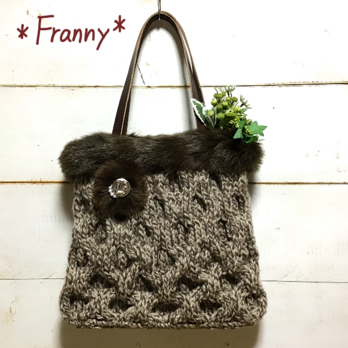 バッグ・財布 アランニットの通販 | iichi 日々の暮らしを心地よくする