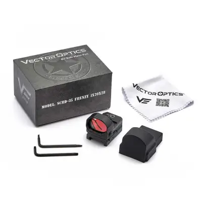 Frenzy 1x20x28 3MOA Red Dot Sight by Vector Optics | IPSCStore.com