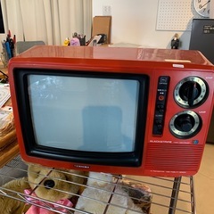 出張買取実施中☆TOSHIBA ブラウン管テレビレッド昭和レトロ (リユース