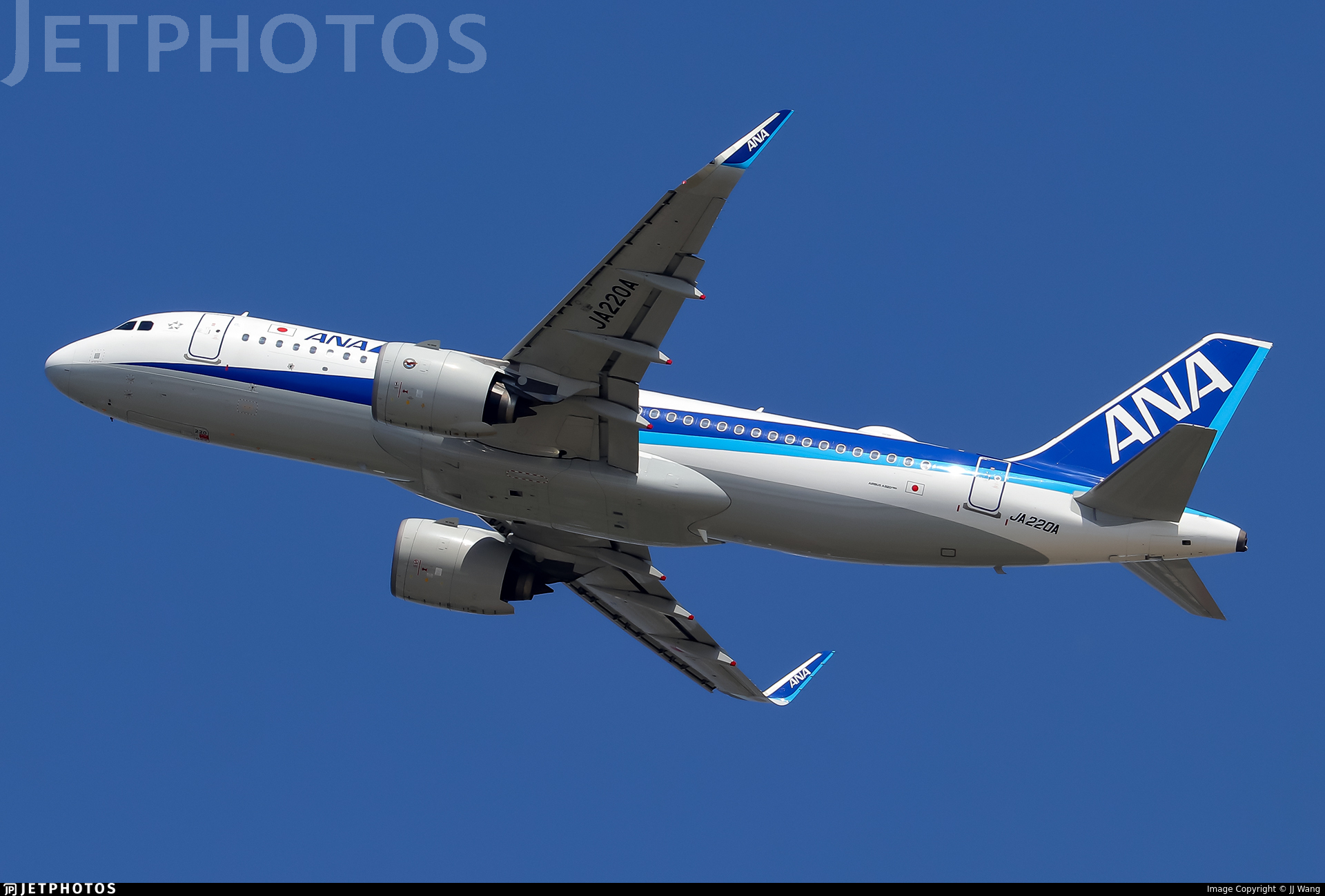 JA220A | Airbus A320-271N | All Nippon Airways (ANA) | JJ Wang