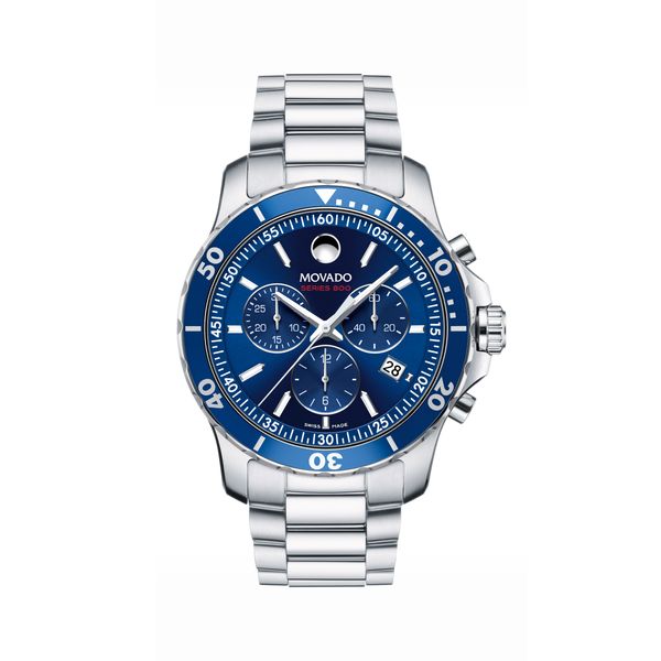 Movado Movado Sapphire Stainless Steel Watch 607587 Albany