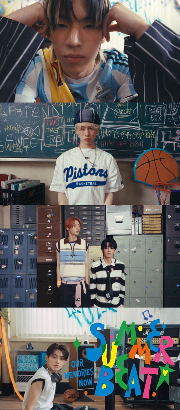 TWS 'SUMMER BEAT!' Teasers Showcase Youthful Energy < Boy Group