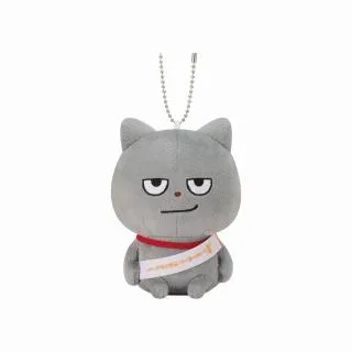 Bわるめのねこ】にしむらゆうじ作品 カバンに付けられるぬいぐるみ