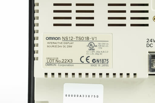 オムロン プログラマブルターミナル NS12-TS01B-V1 (03年製) | 保守