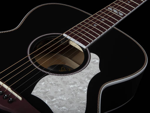 Seagull Guitars Artist Limited Edition Tuxedo Black Anthem EQ W