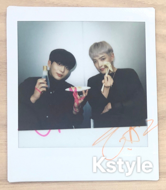 ATEEZ ソンファ 直筆サイン入りチェキ ATEEZ Birthday 直筆サイン入り