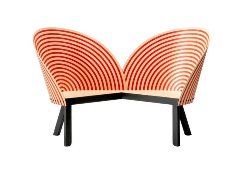 Bench For Two Bench Fredericia designed by Nanna Ditzel | Mohd Shop