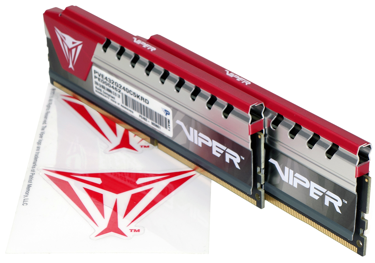 Patriot Viper Elite 2x 16GB DDR4-2400 Review: Covering The Basics