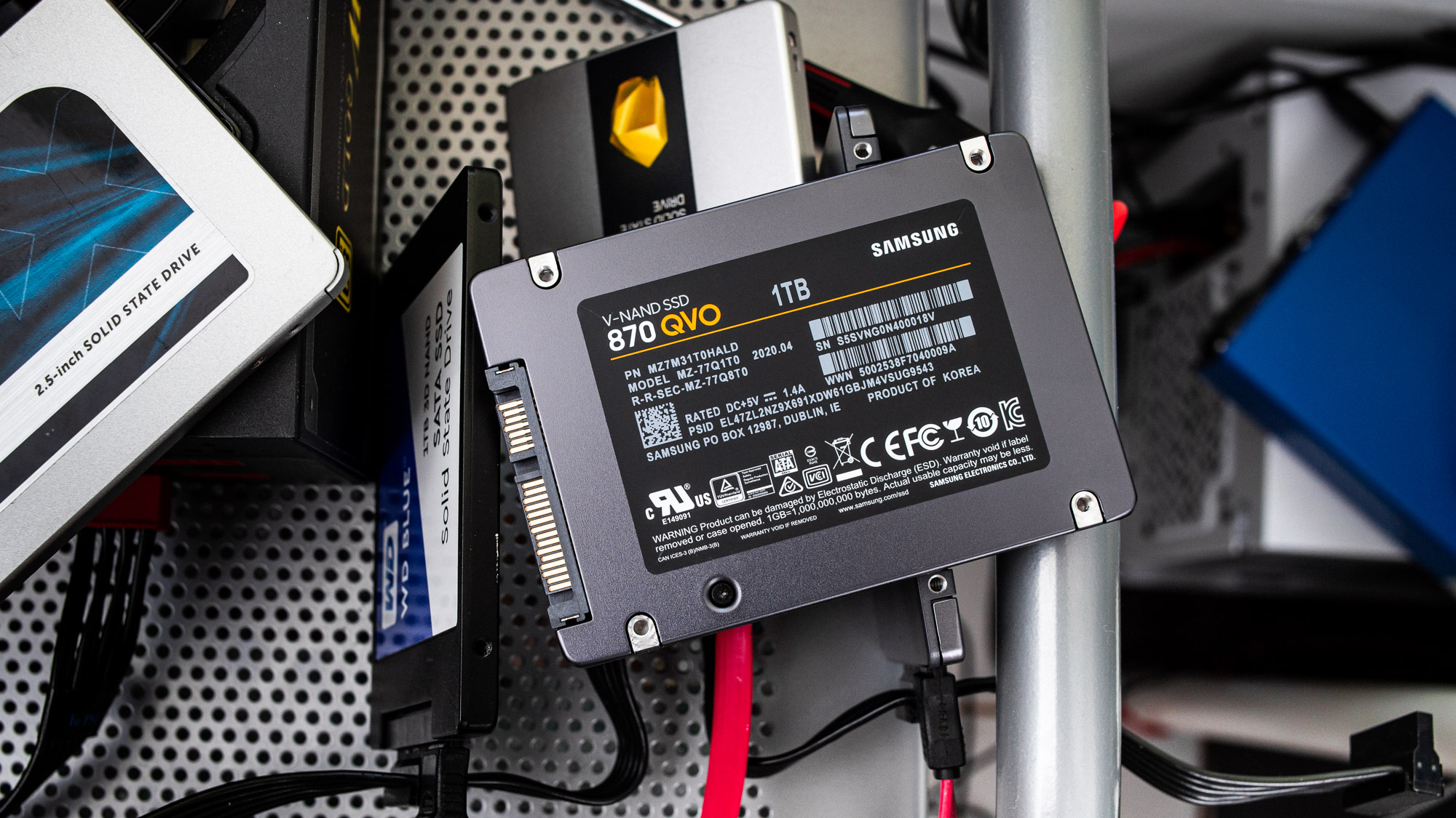 1TB Performance Results - Samsung 870 QVO SATA SSD Review: Taking
