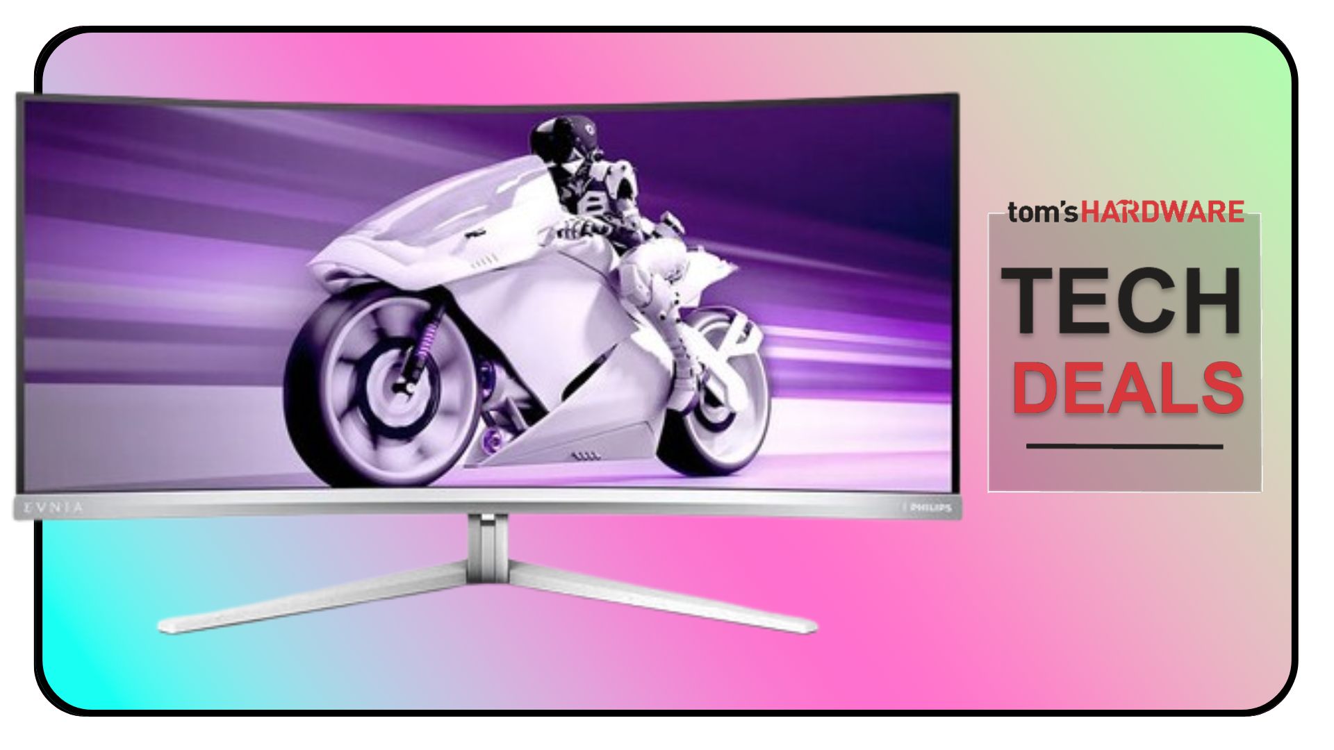 Hit this gorgeous 34-inch Philips Evnia QD OLED widescreen gaming