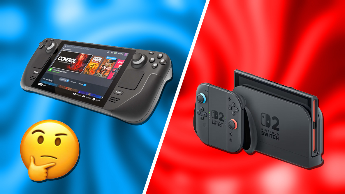 Steam Deck vs. Nintendo Switch OLED model: Which should you buy
