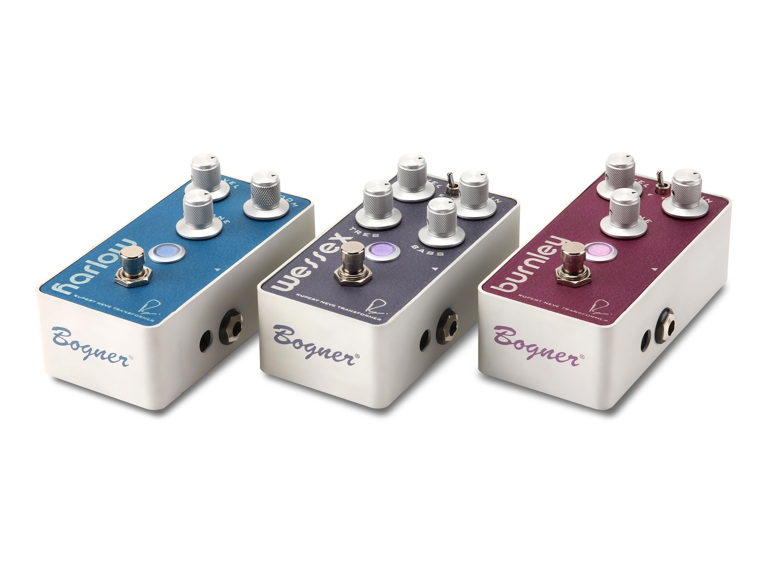 Review: Bogner Burnley, Harlow and Wessex Effect Pedals — Videos