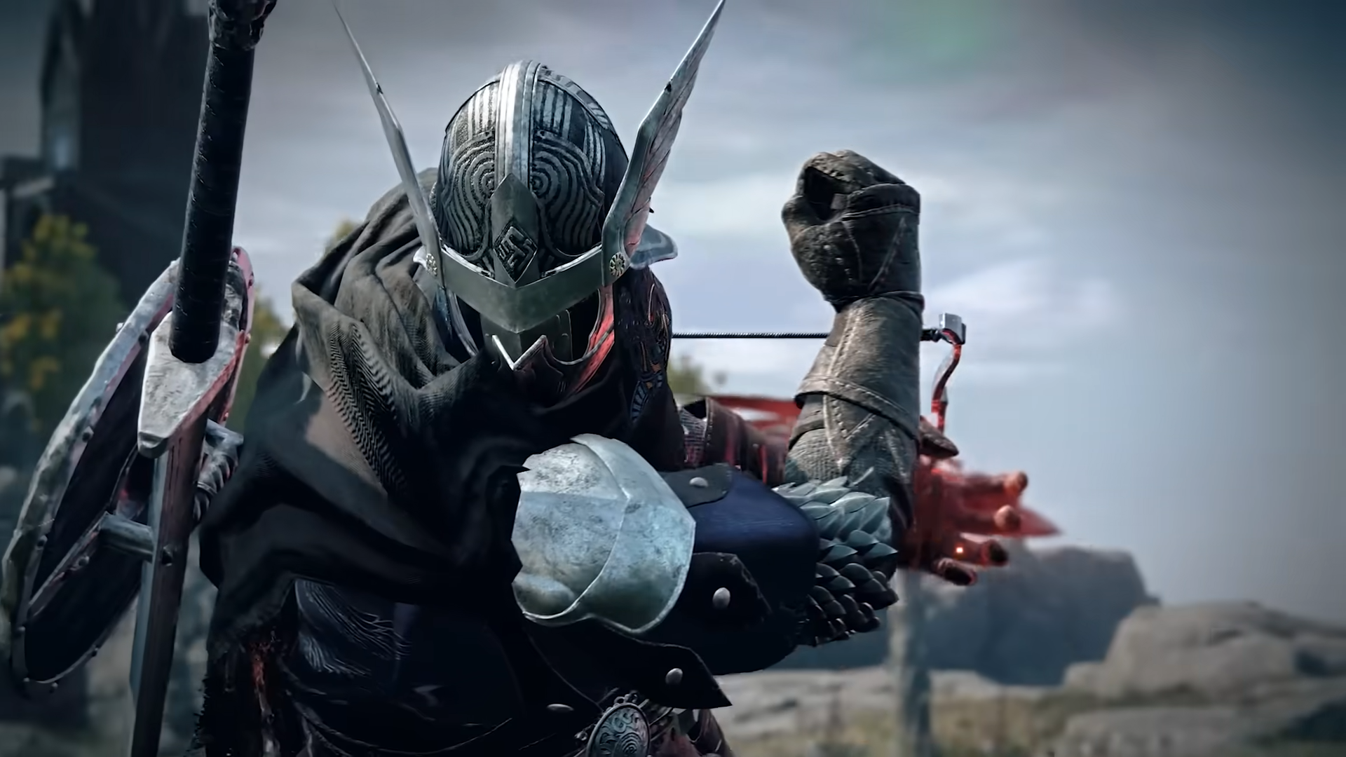 Become John Nightreign with a 1:1 5KG Wylder helmet which Bandai