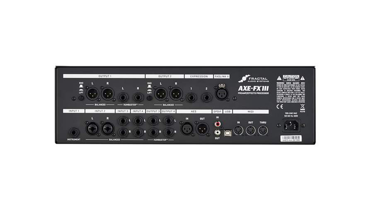Fractal Audio Axe-Fx III review | MusicRadar