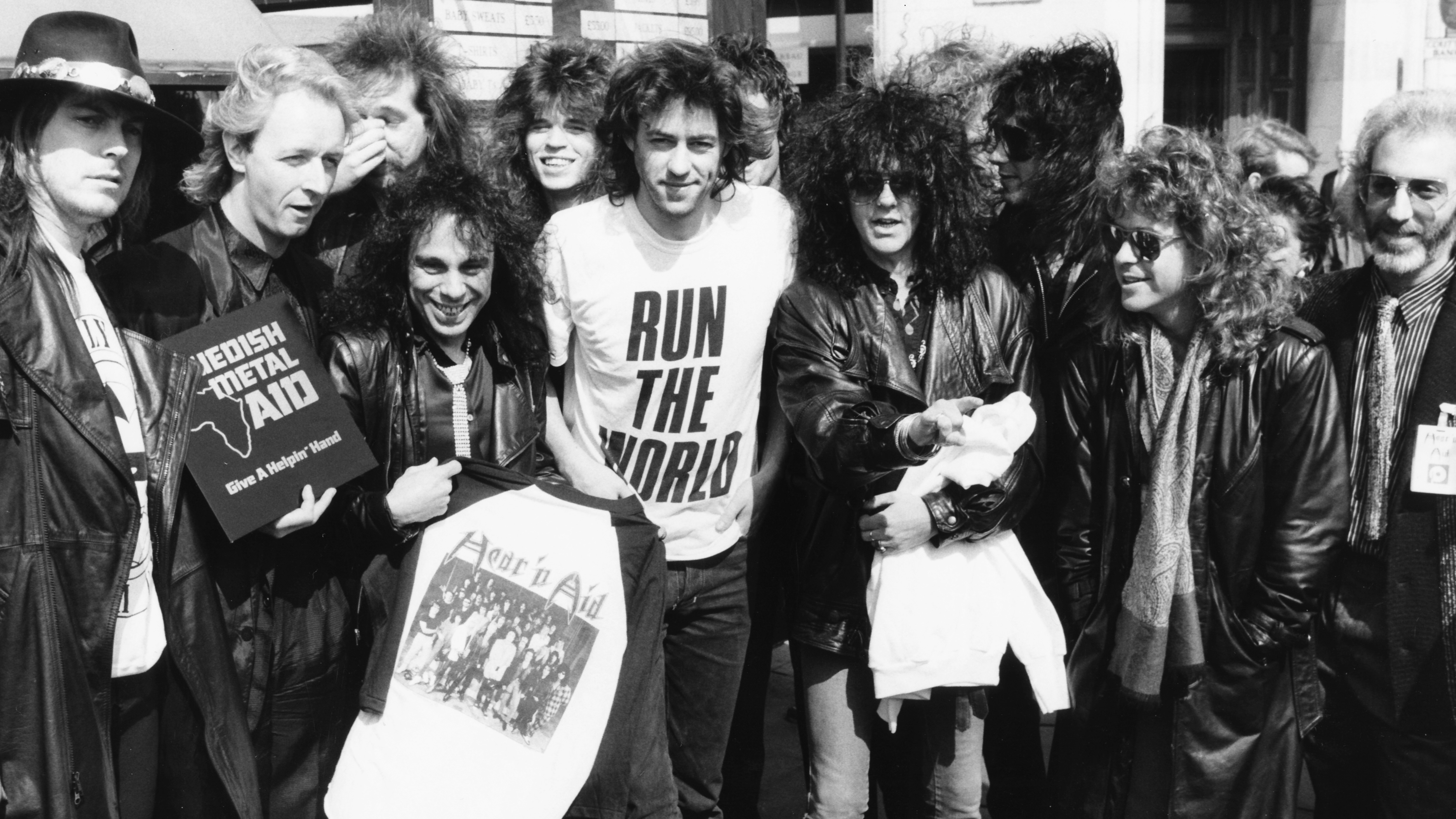 Inside the Hear 'N Aid sessions: 