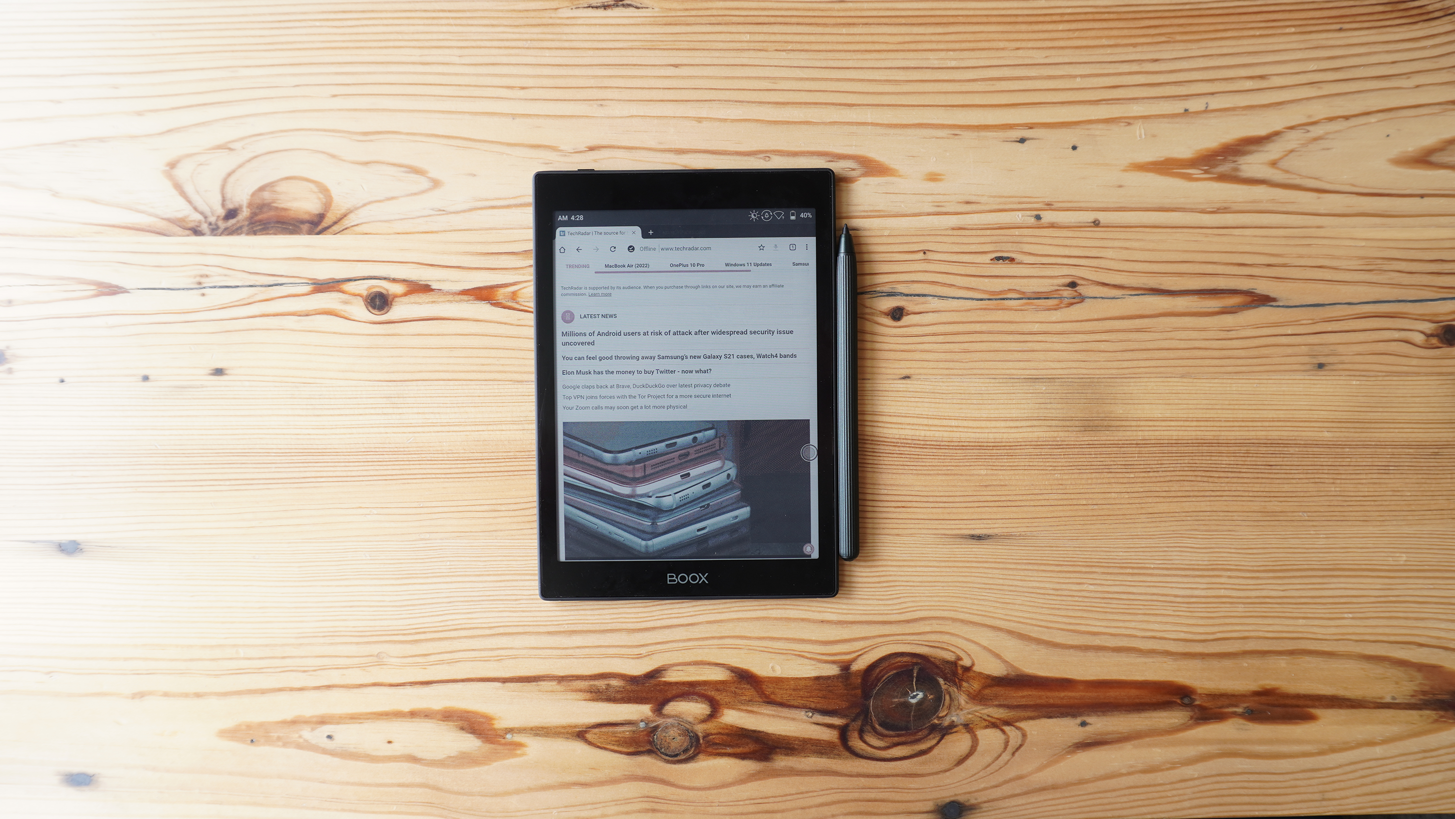 Onyx Boox Nova Air C: the same great ereader with a splash of