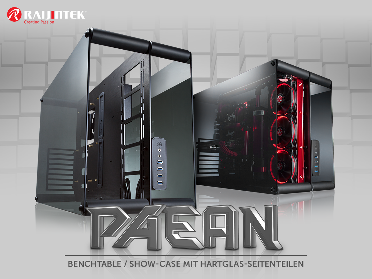 Raijintek Launches $186 'Paean' Dual-Chamber ATX Chassis | Tom's