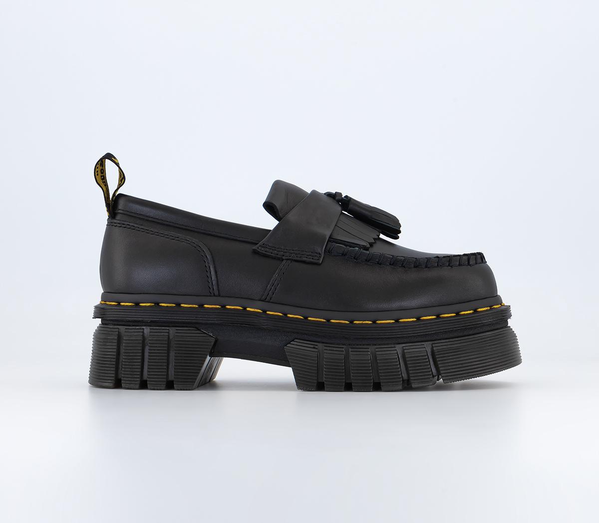 Dr. Martens Audrick Loafers Black Nappa Lux - Women's Loafers