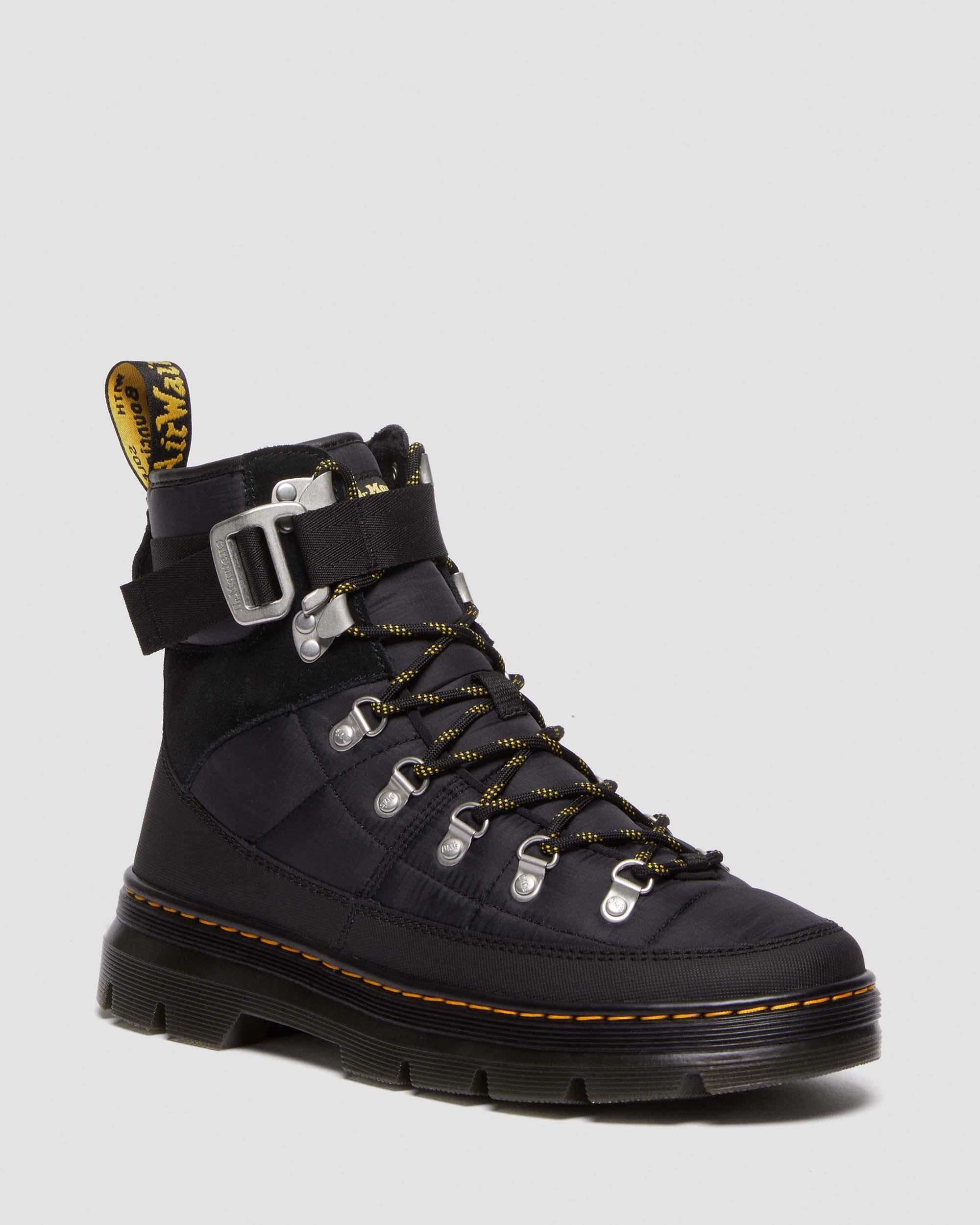 Combs Tech Quilted Casual Boots in Black | Dr. Martens