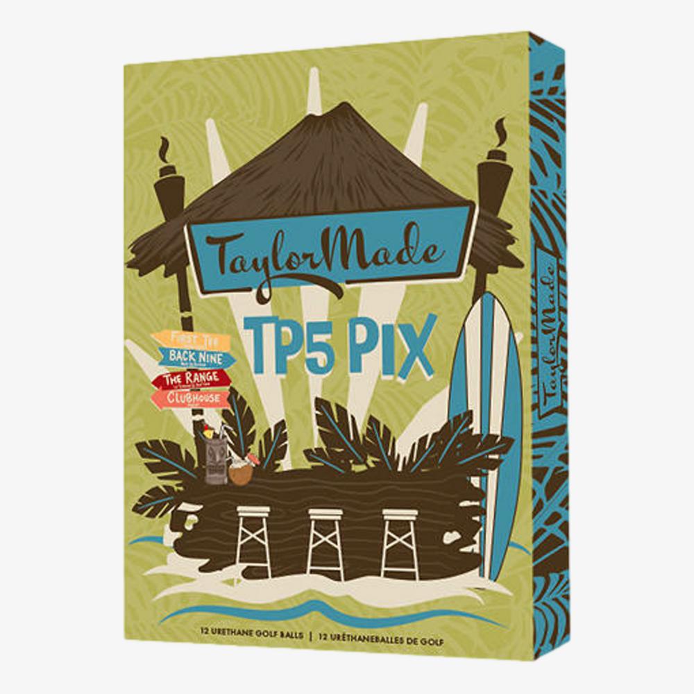 TaylorMade TP5 PIX 3.0 Tiki 2024 Golf Balls | PGA TOUR Superstore