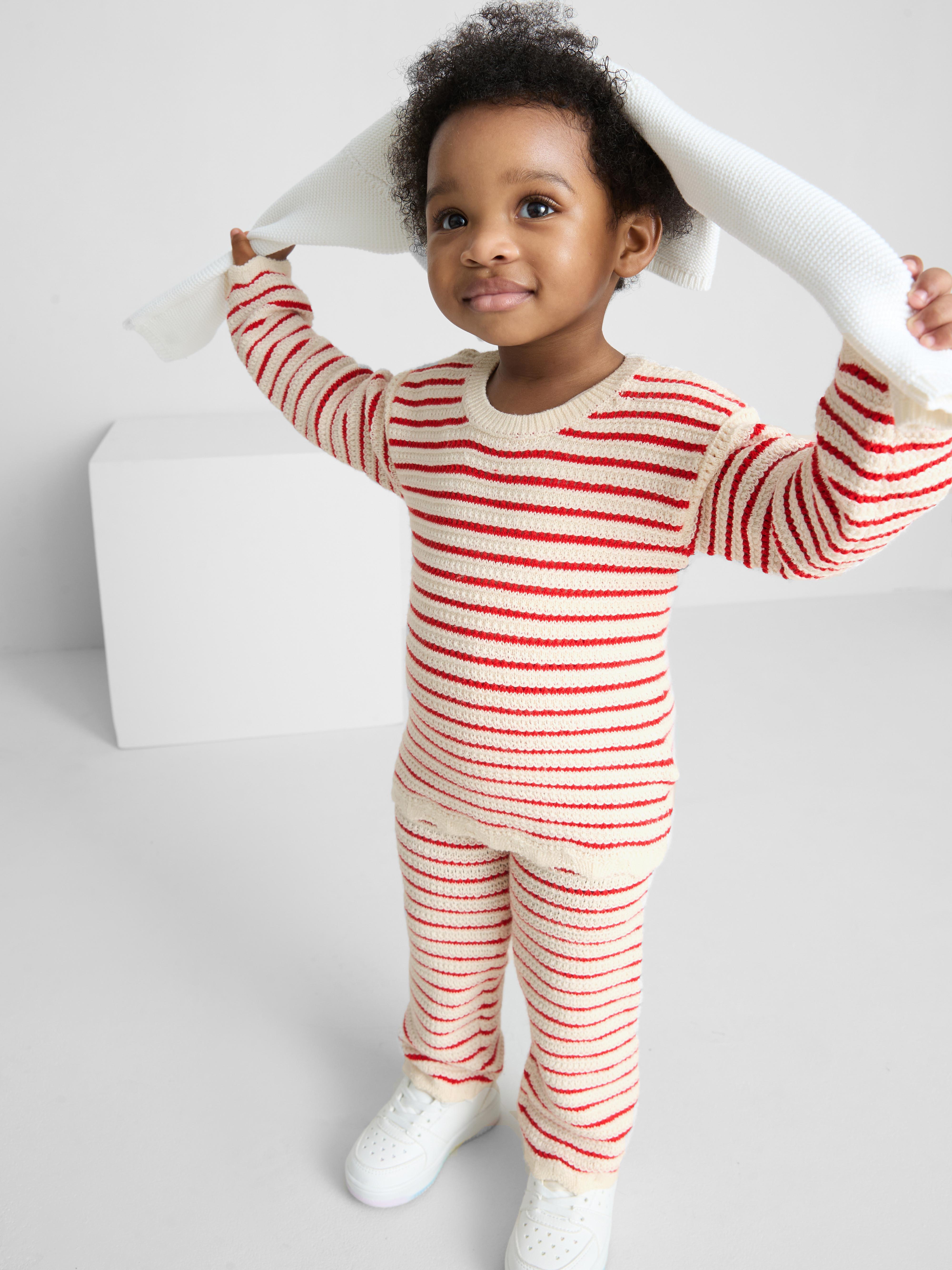 Baby Girls Red 0-36mths | Crochet Sweater and Leggings Set | Primark