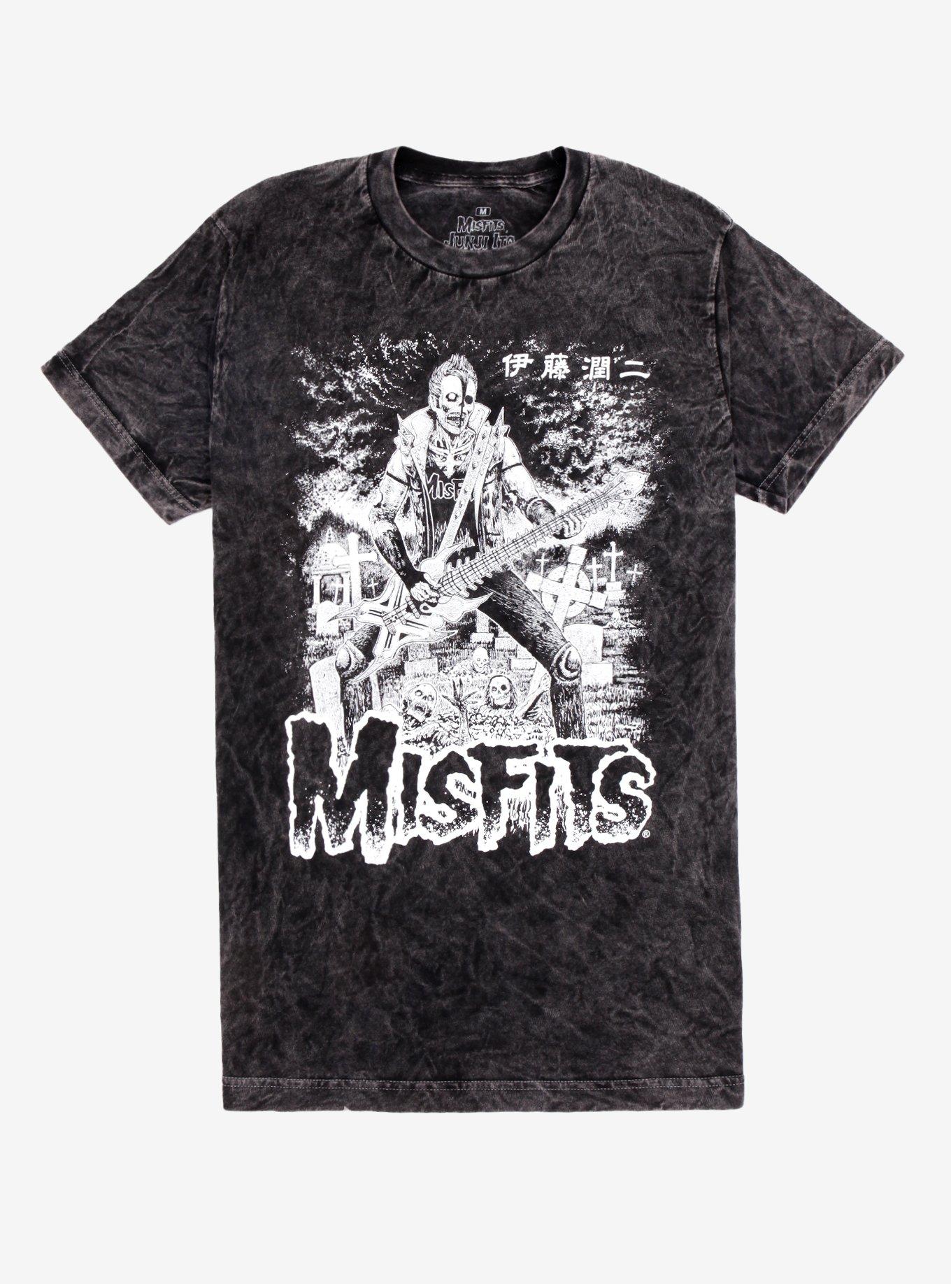 Misfits X Junji Ito Bass Wash T-Shirt | Hot Topic