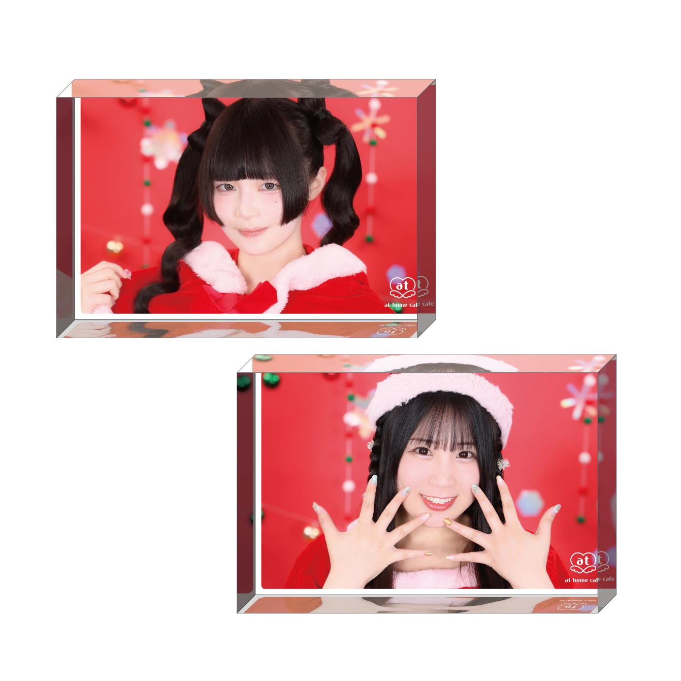 新商品『あっとほぉーむカフェ公式メイド服アクリルキーホルダー