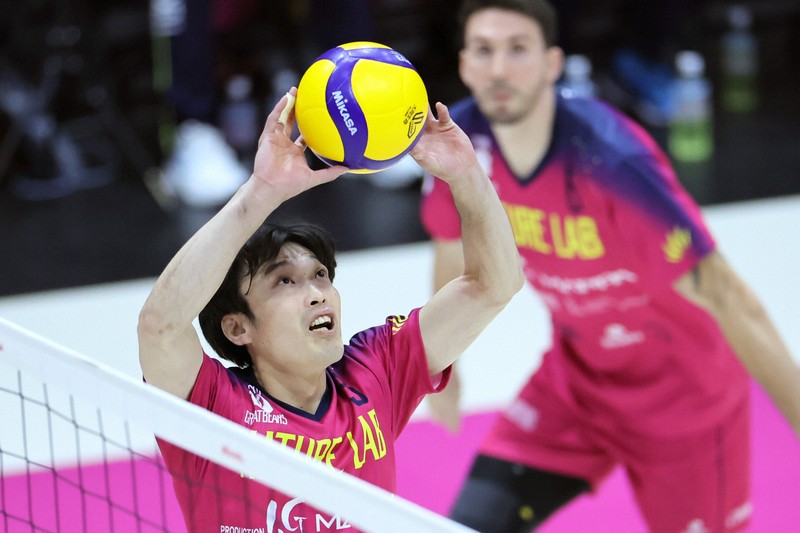 エースグレベア：若手セッターに37歳深津旭弘が直言「何を言ってるんだ