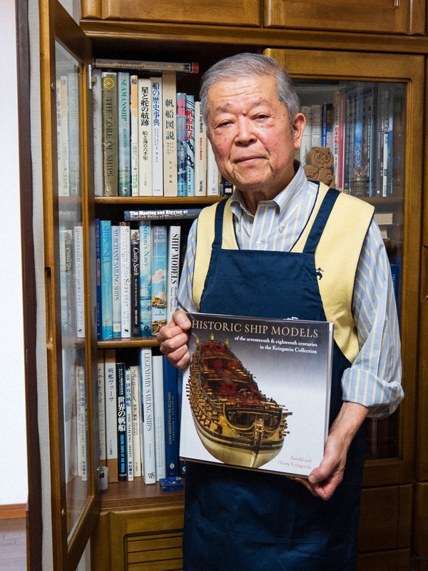 帆船の歴史や物語に思いはせ 創立半世紀の同好会が13日から模型展