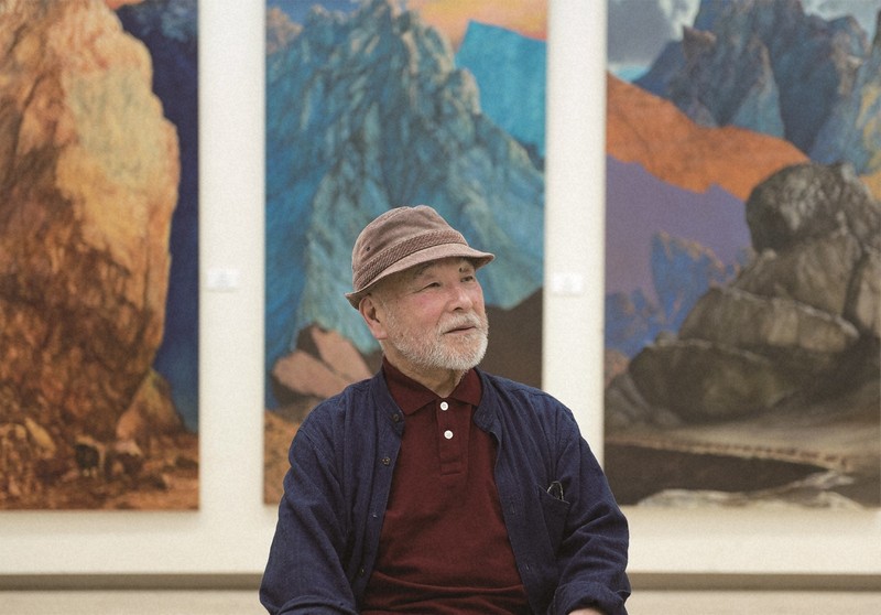 桜島を描き続ける85歳画家 ミュージアム設立へ芸術家ら活動 | 毎日新聞