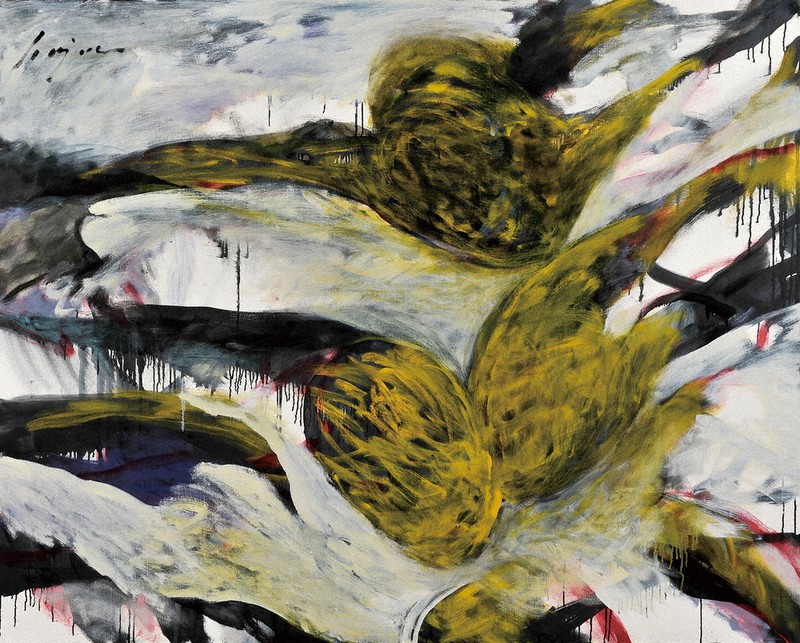 アートの扉：野見山暁治 見たような風景 あふれ出す故郷の自然 | 毎日新聞