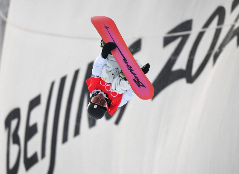 スノボ男子HP 平野歩夢が予選1位 日本勢4人が決勝進出 [写真特集1/12