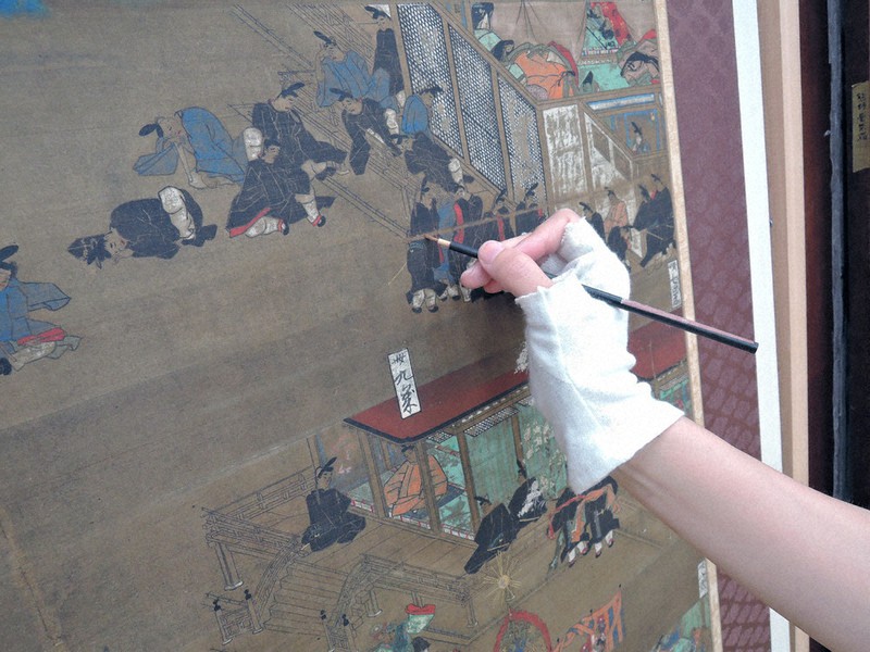 見聞録：国立博物館文化財保存修理所（奈良市） 彫刻、絵画、漆工品の