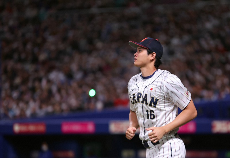 満員のドームが大熱狂 大谷翔平が合流の侍ジャパン、中日と壮行試合