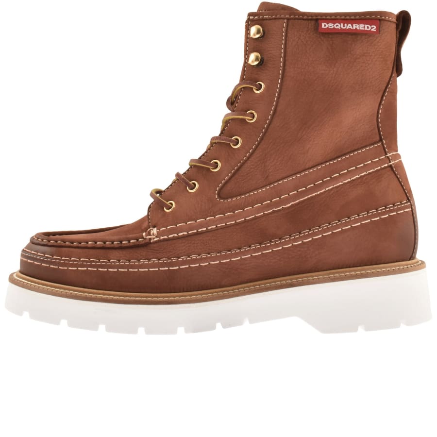 DSQUARED2 Explorer Anke Boots Brown | Mainline Menswear us