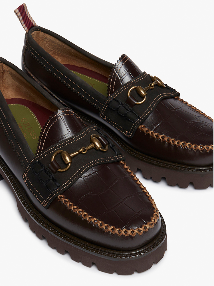 NICHOLAS DALEY × G.H.BASSのコラボレーションローファー