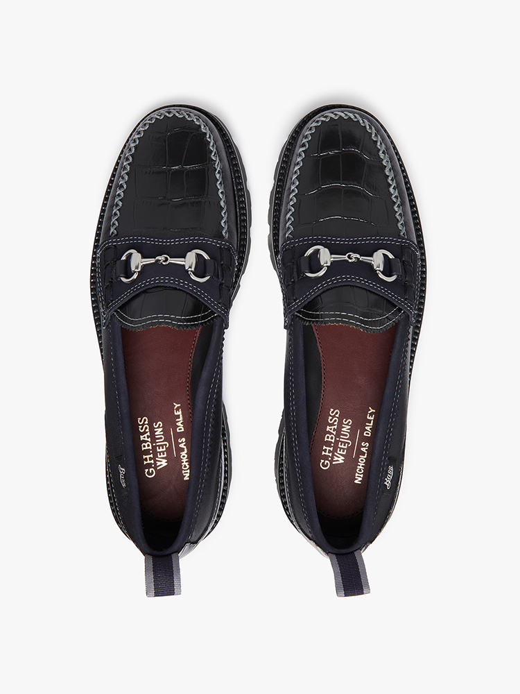 NICHOLAS DALEY × G.H.BASSのコラボレーションローファー