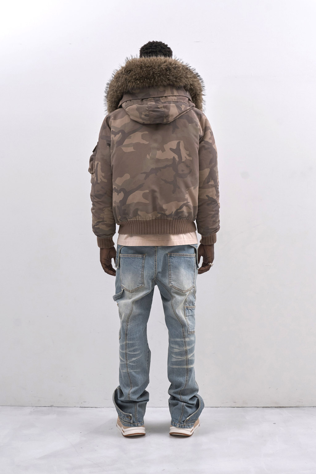 N-2B JACKET - CAMO - MLVINCE