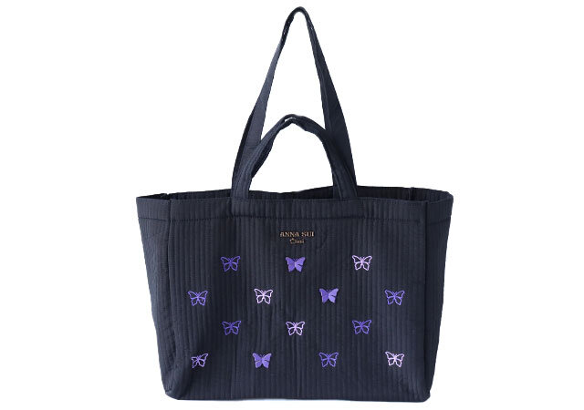 宝島さん本気出しすぎ！付録なのにめちゃ高見え♡アナスイの黒トート