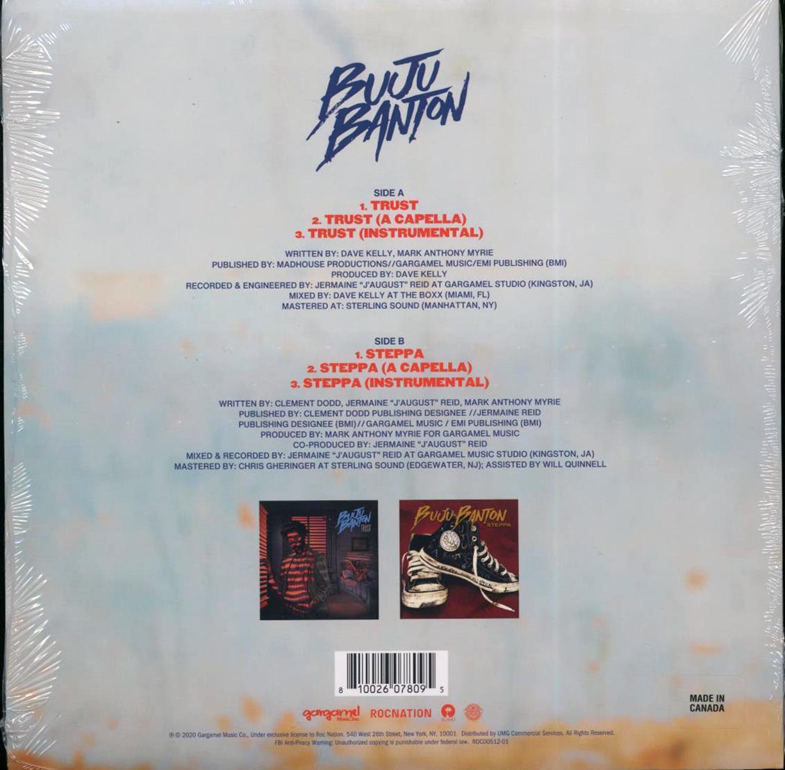 Buju Banton - Trust/Steppa