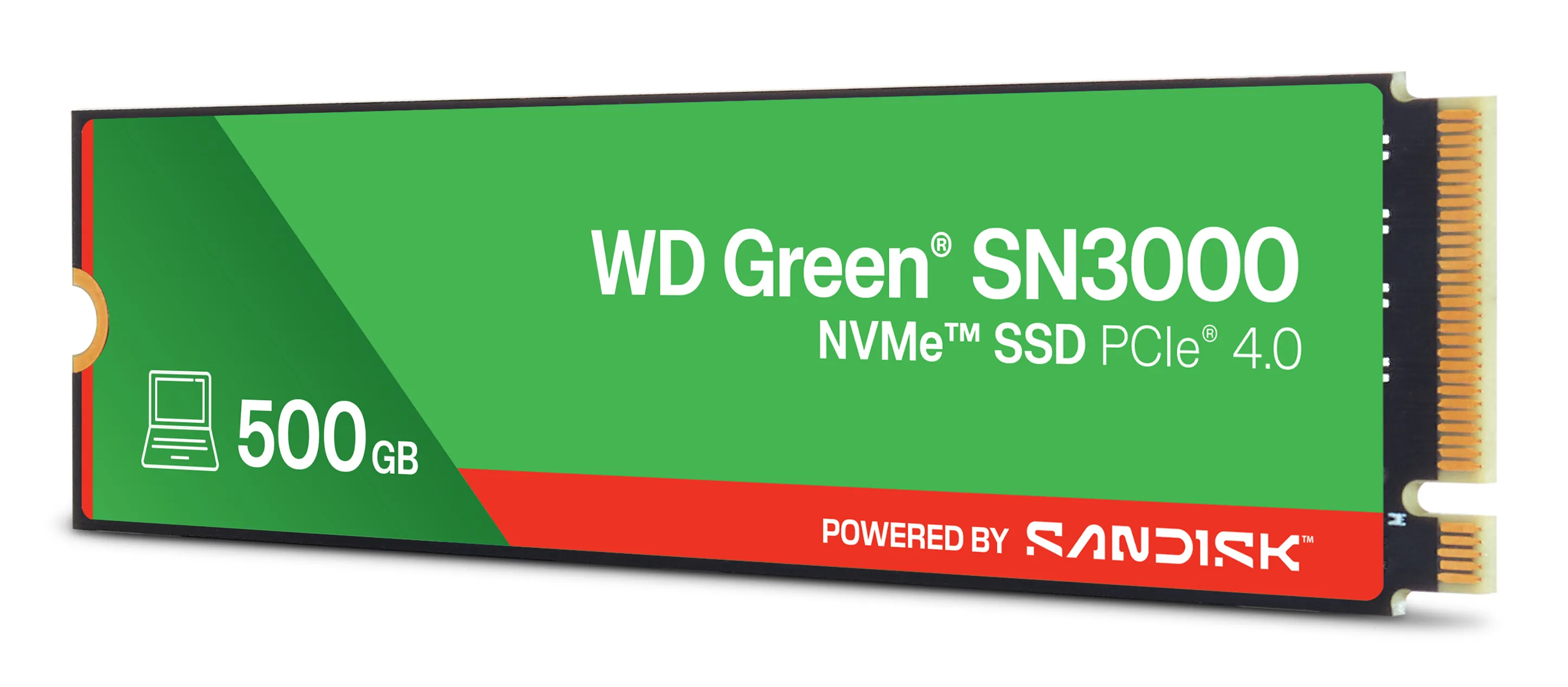 WD Green SN3000 500GB M.2 PCIe 4.0 NVMe SSD - Multitronic